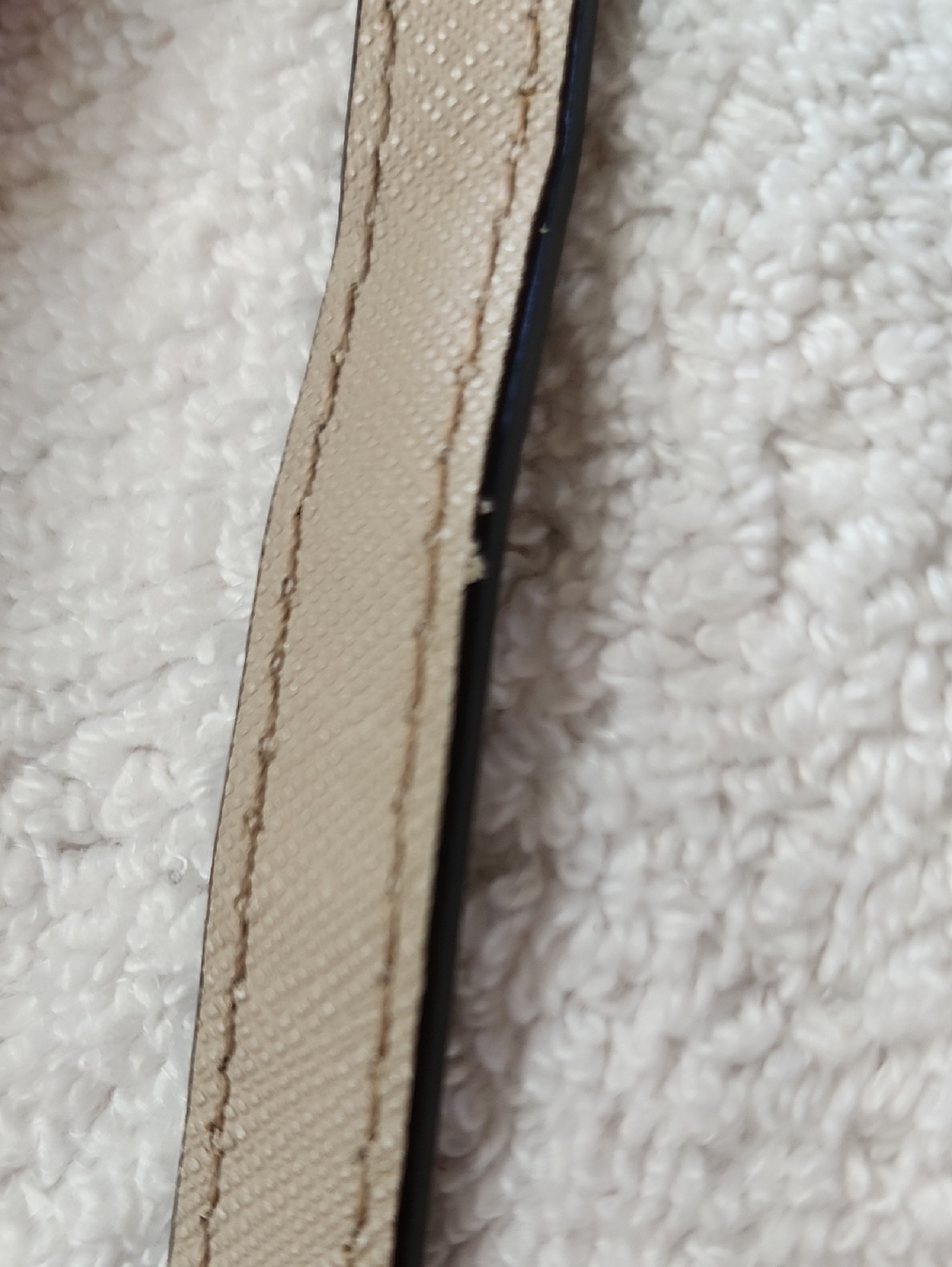 kate spade Women's Taupe Pebbled Crossbody Bag Preowned - Picture 8 of 12